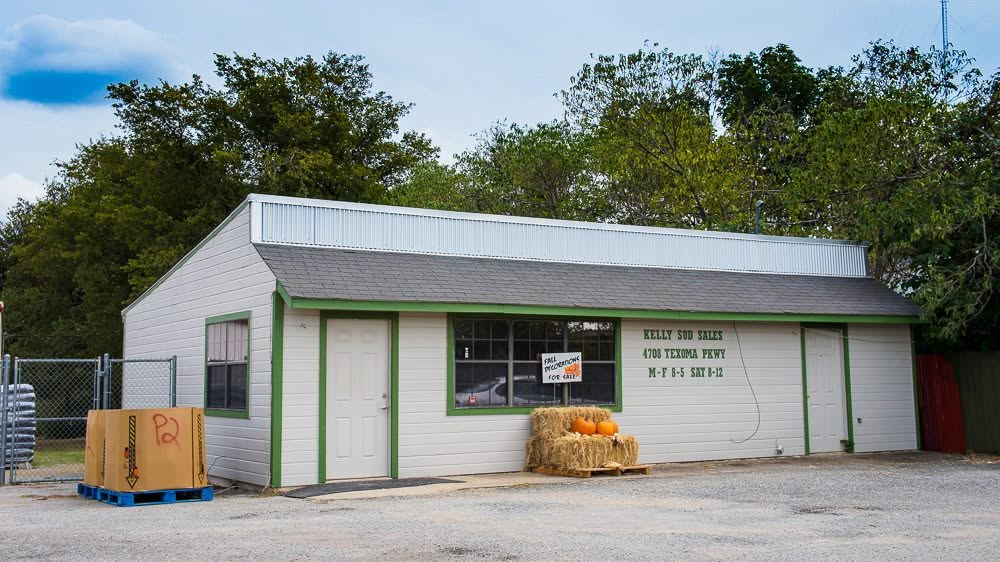 Kelly Sod Sales retail store at 4708 Texoma Parkway